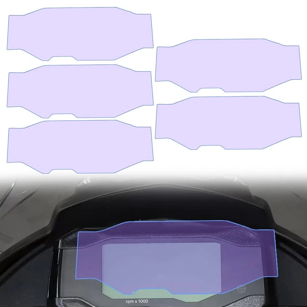 5X Motorcycle Instrument Film for Dashboard (Glare Reduction)