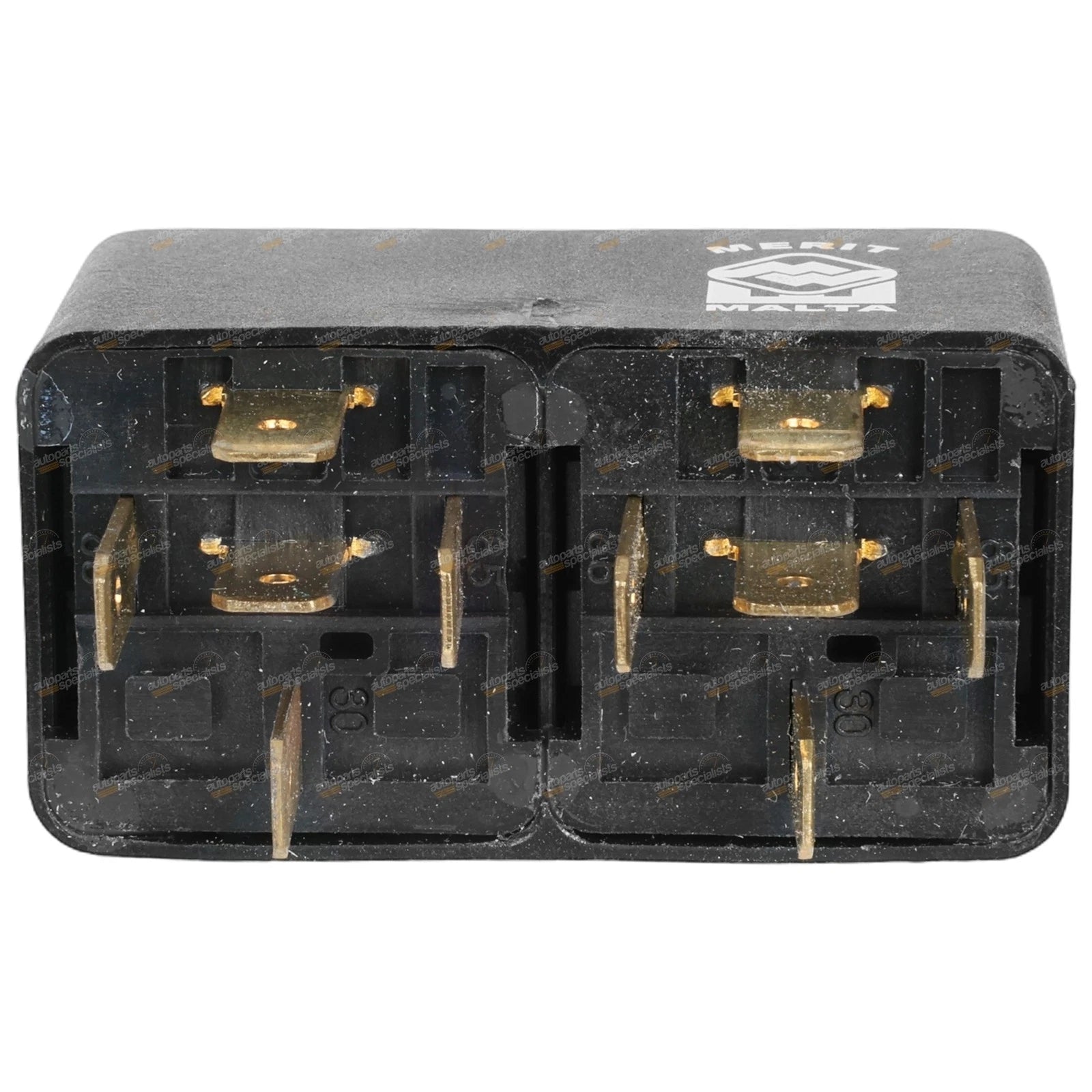 Merit Double Relay 12V 5Pin 30A for