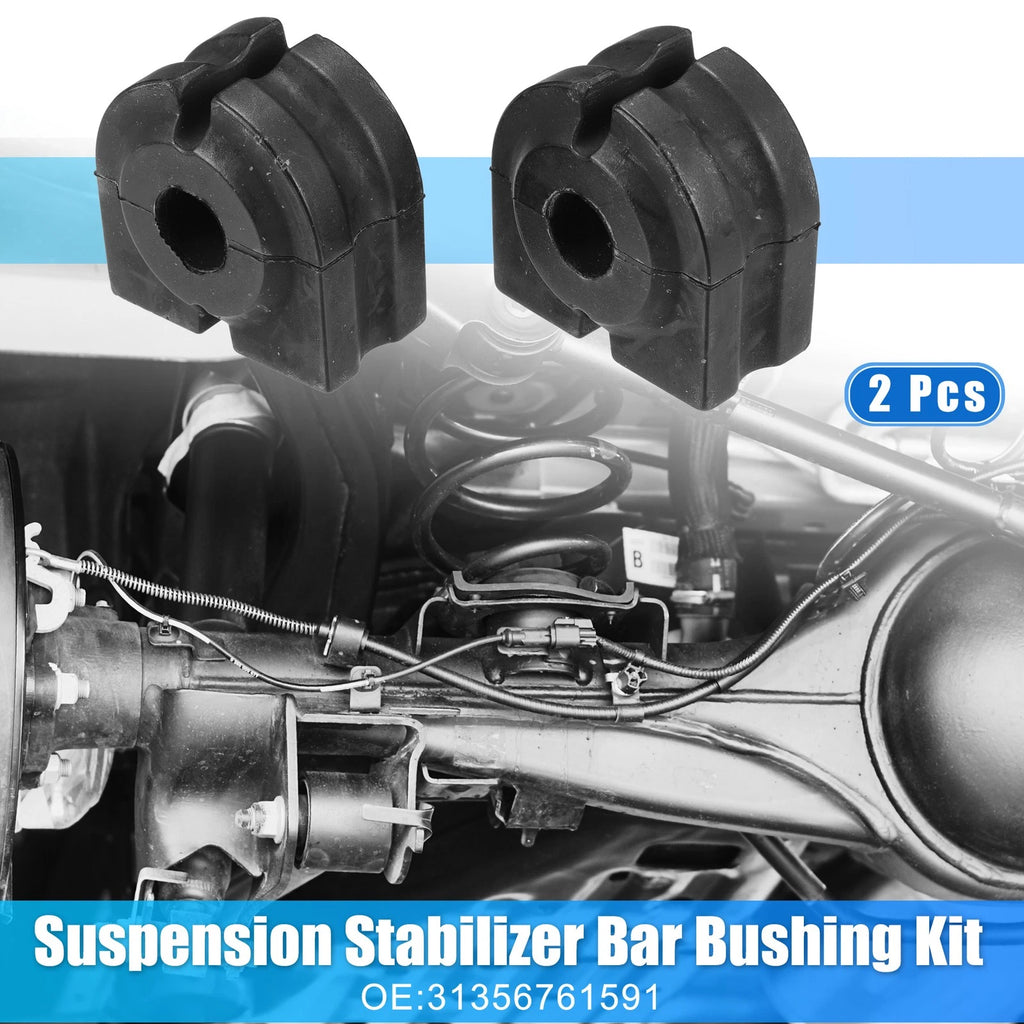 2pc Suspension Stabilizer Bar Bushings Replacement for BMW 525i (1997–2003)