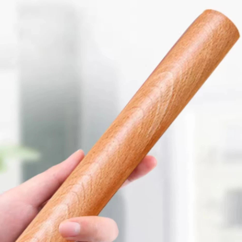 30cm Wooden Rolling Pin for Baking Pastry Pizza Bread
