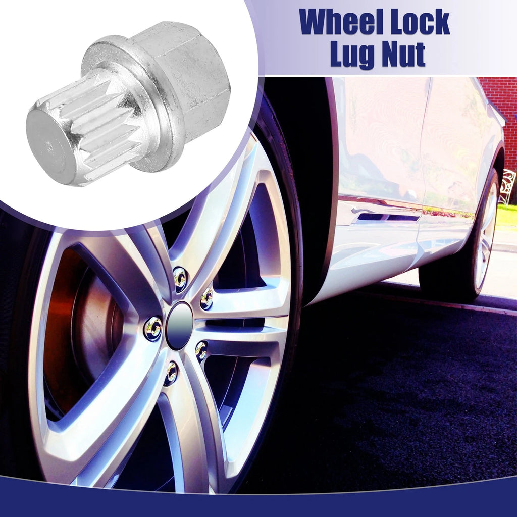 Wheel Lock Key for VW Anti Theft Lug Nut Screw Removal (2007–2019)