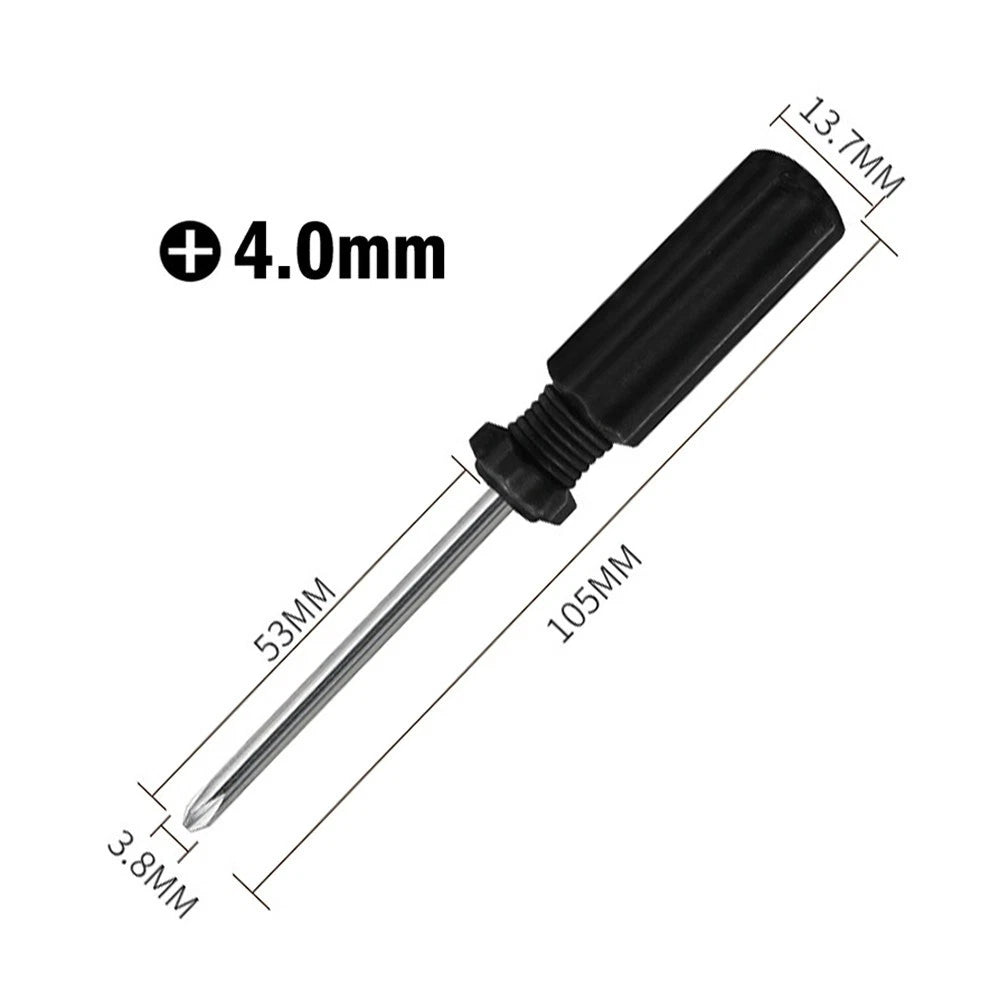 Screwdriver Slotted Cross for Toys (Portable 4.13 Inch)