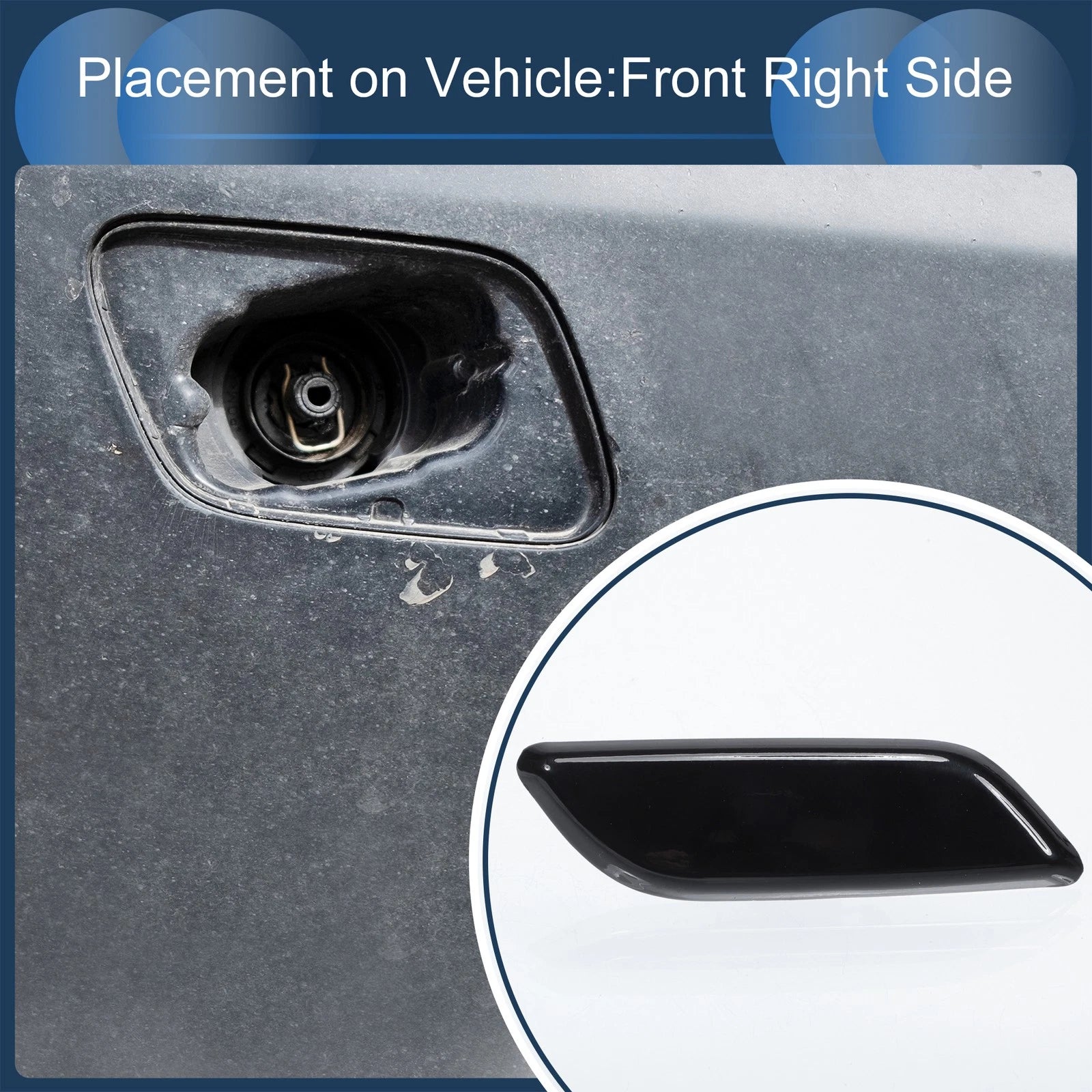 Front Right Washer Nozzle Cover Cap for Honda Accord VIII (2011–2013)
