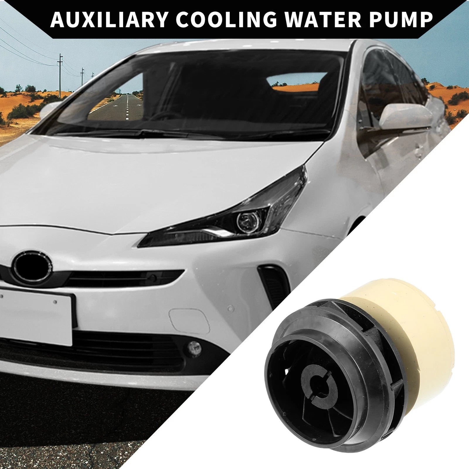 Auxiliary Water Pump Replacement for Toyota Prius (2010–2015)