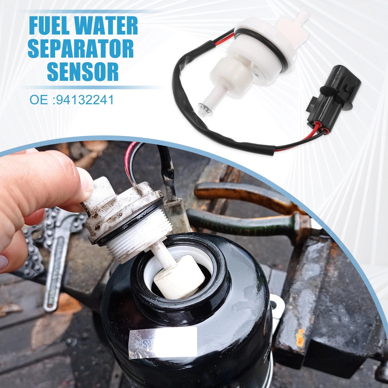 Fuel Water Separator Sensor Replacement for Chevrolet W4500 Tiltmaster (2005–2010)