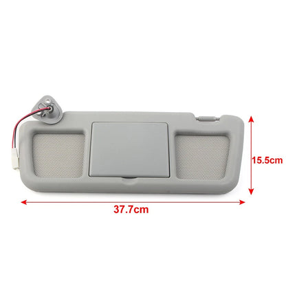 Left Side Gray Sun Visor for Mazda RX-8 (2004–2011) FE88-69-320B-77