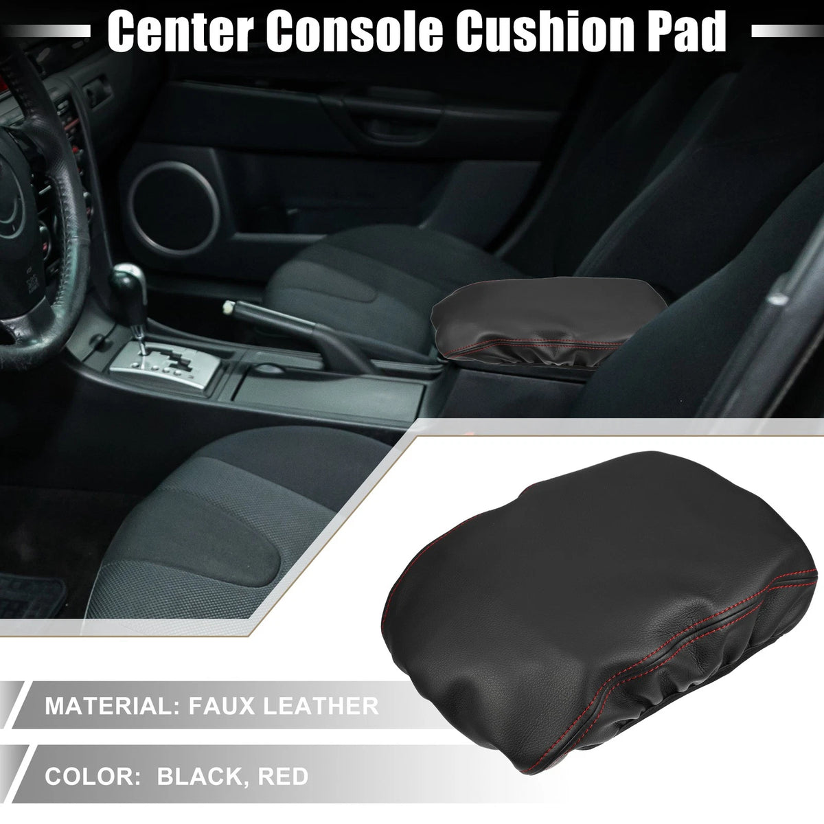 Car Center Console Pad Armrest Cover Replacement for Mazda 3 (2019–2023)