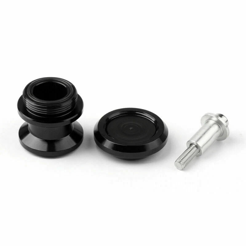Pair of 6mm Swingarm Sliders Spools for Yamaha MT01 MT09 YZF-R3 R1 (2001–2023)