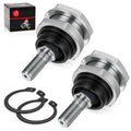 2X Front Suspension Upper Ball Joint & Nut Circlip for Can-Am Outlander 330 (2005)
