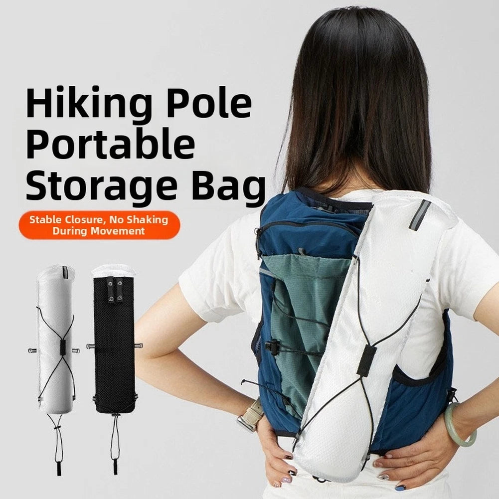 Foldable Hiking Pole Bag for Running Vest (38x10cm)