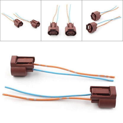 Wire Pigtail Male 9006 HB4 Fog Light Replacement Socket Connector for