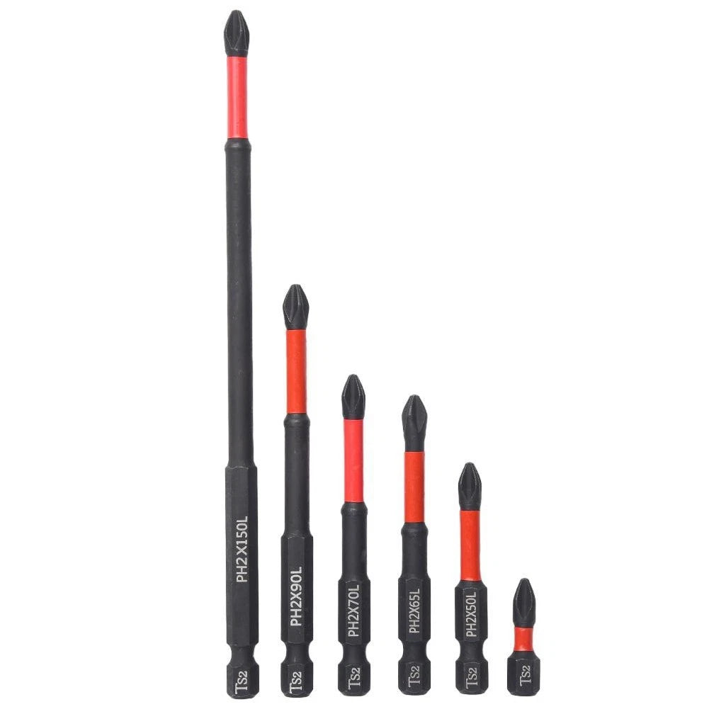 Magnetic Screwdriver Bits Set for (25-150mm)