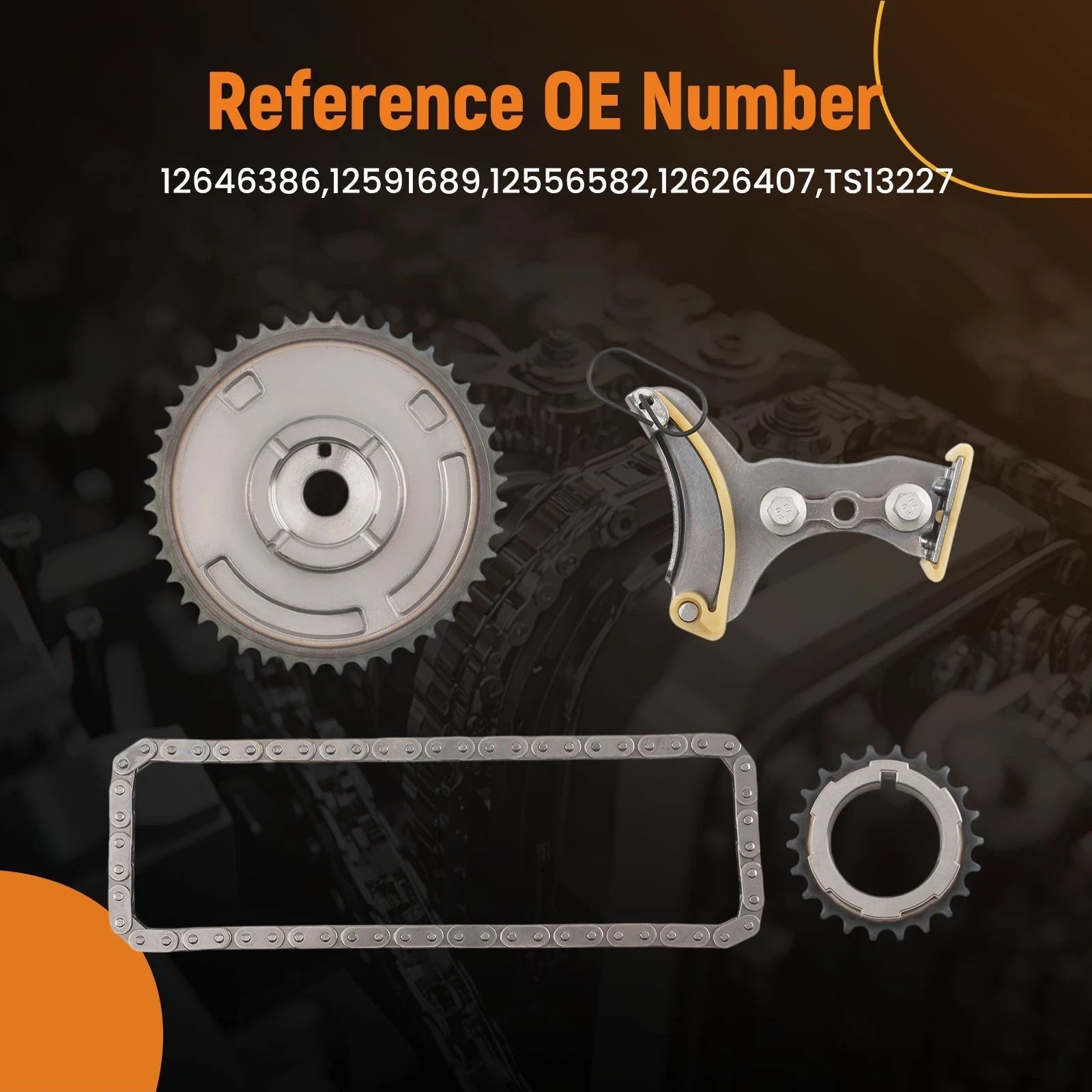 Engine Timing Chain Kit for Buick Rainier 5.3L V8 (2007) 12591689