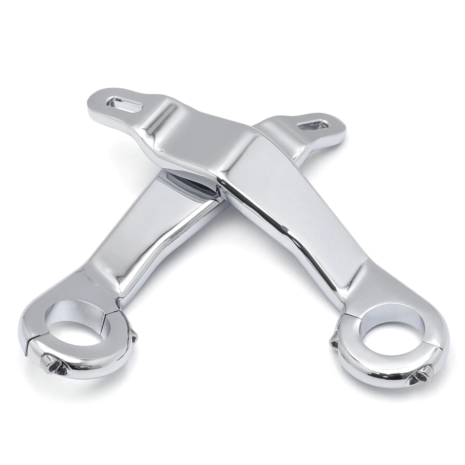 Chrome Fairing Support Bracket Mount Kit for Harley Road Glide FLTRX (2015–2022)