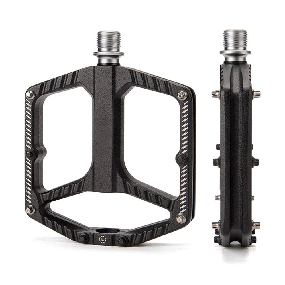Bicycle Pedals with 16 Spike Traction System for Universal Fit (No Specific Years)