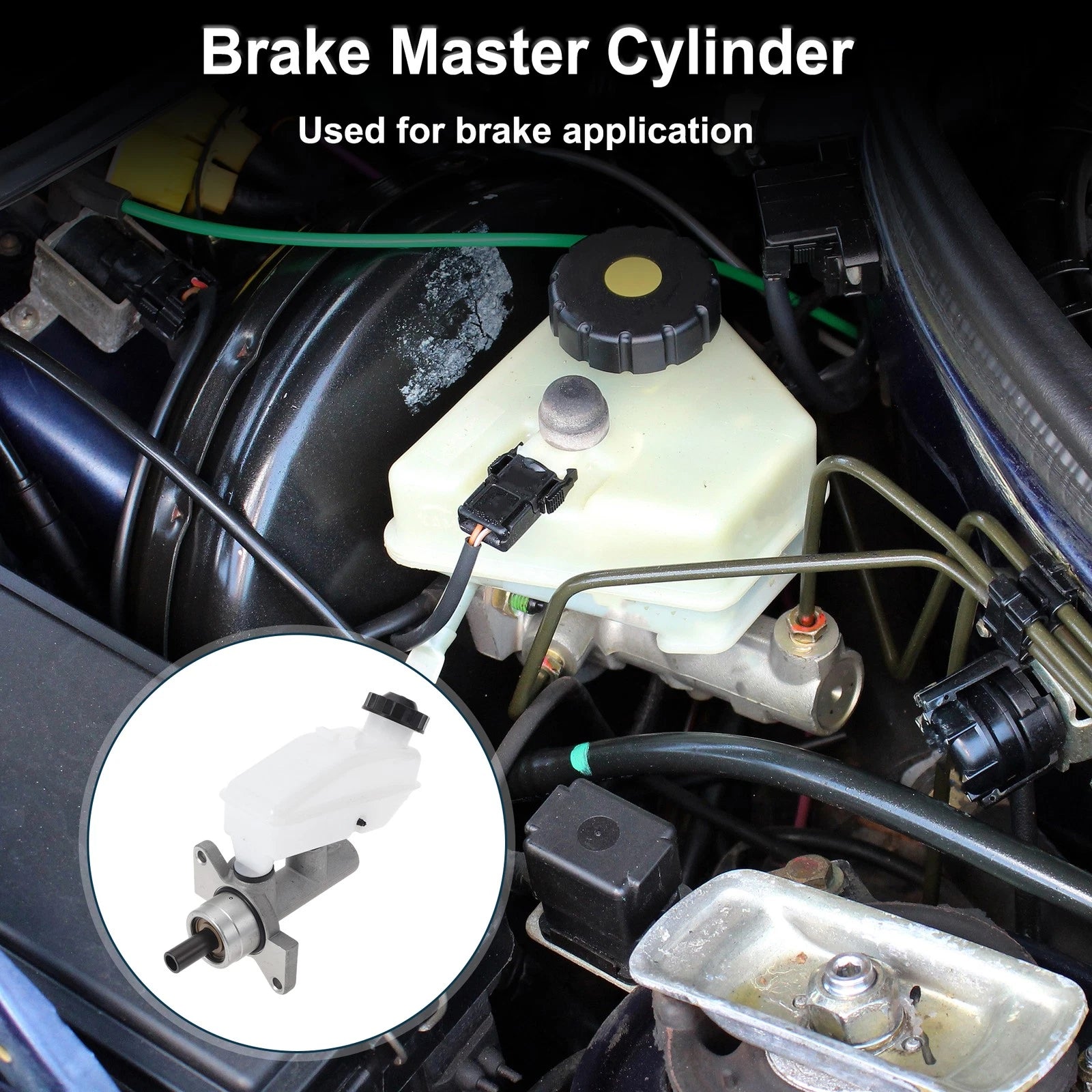 Brake Master Cylinder With Reservoir Replacement for Chevrolet Aveo (2009–2017)