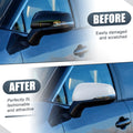 Left Side Mirror Cover Cap Replacement for Toyota RAV4 (2019–2023) - White