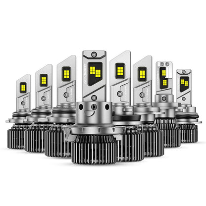 2X LED Headlight Bulbs H4 H7 H11 9012 9005 9006 100W 22000LM 6500K
