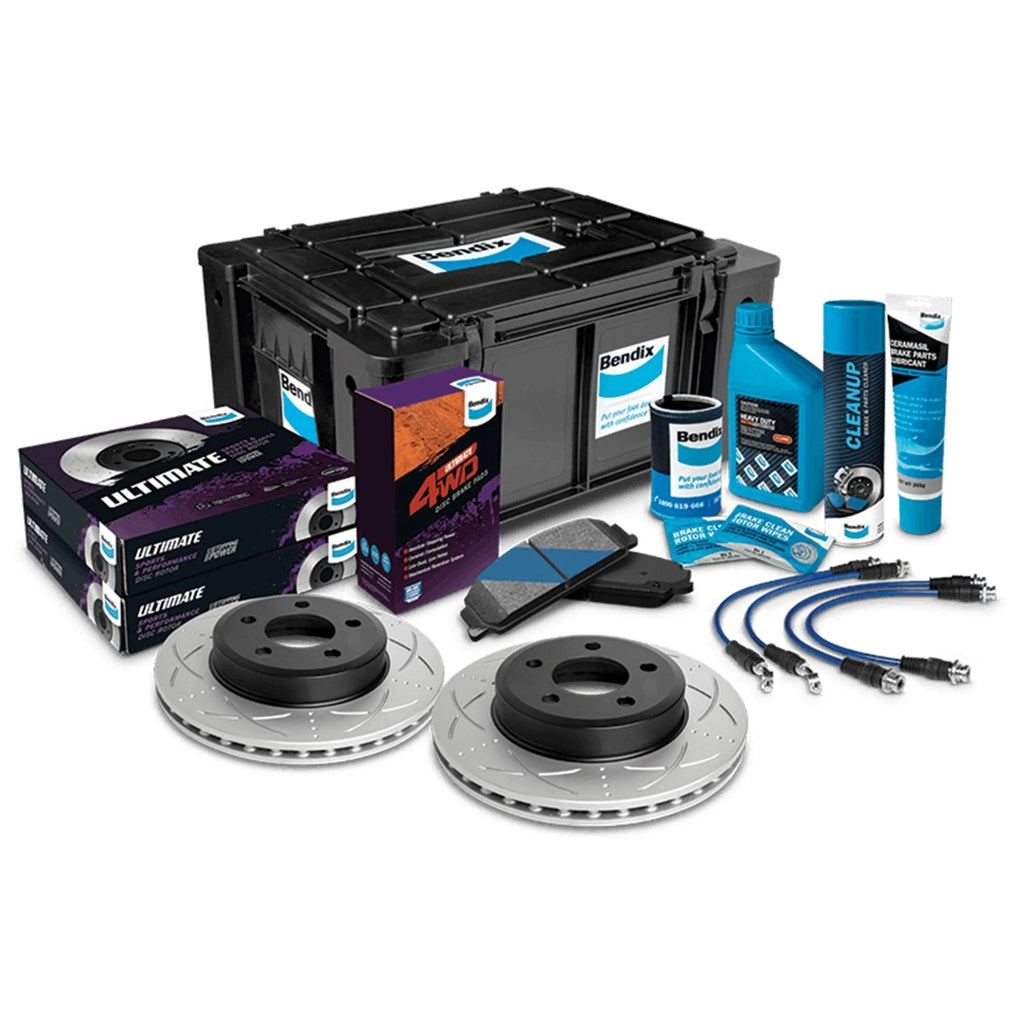 Bendix 4WD Ultimate Front Brake Upgrade Kit for Ford Ranger (2011–2019)