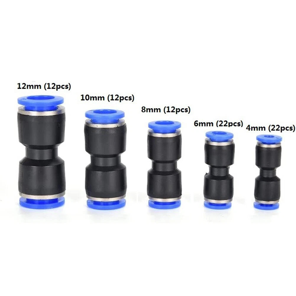 80pcs Push Fit Connectors for Various OD Polyethylene Pipes