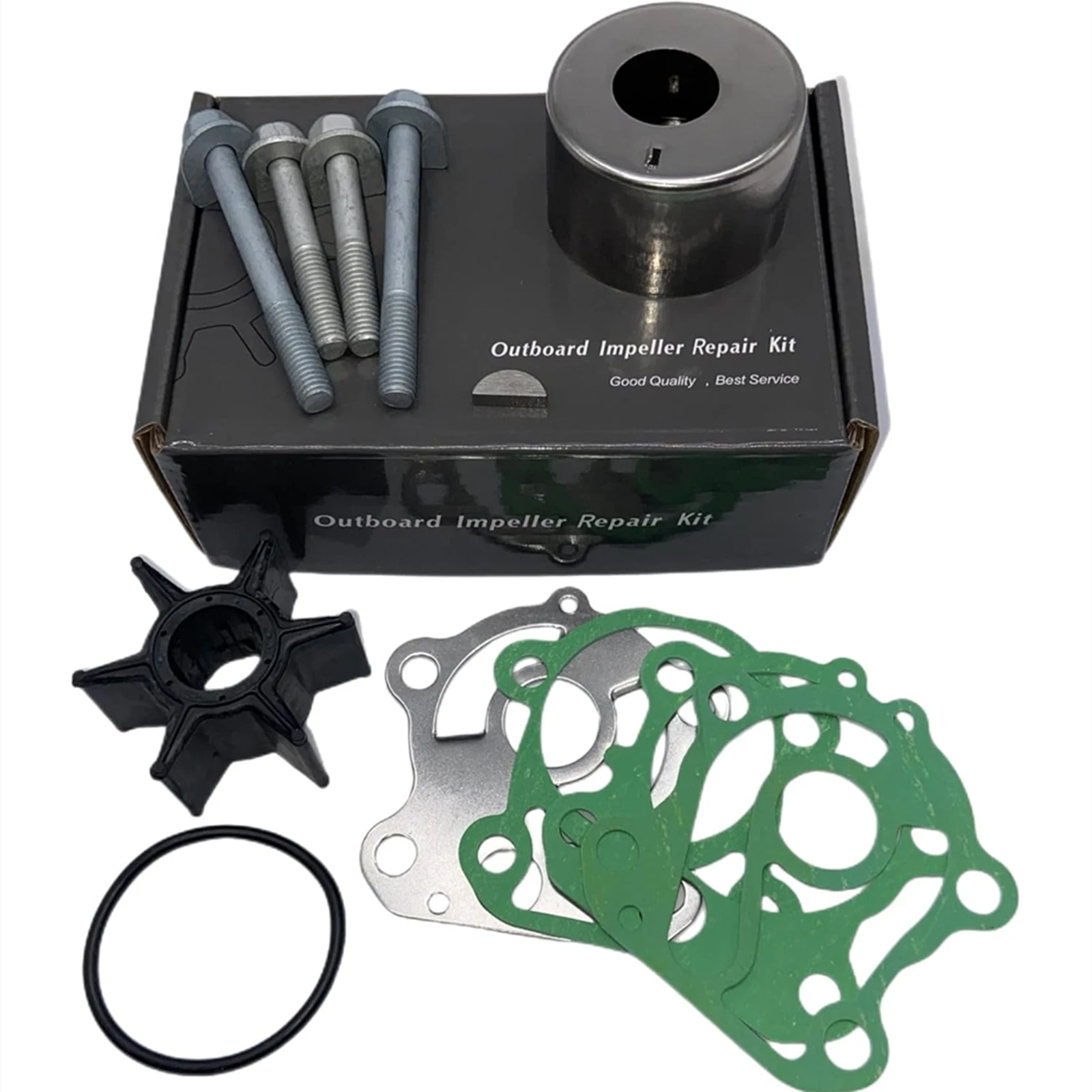 Water Pump Impeller Kit for Yamaha 60 70 75 80 85 90 HP (N/A) 692-W0078-02-00
