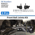 2 Pcs Front Lower Ball Joints Replacement for Chevrolet Equinox (2010–2017)