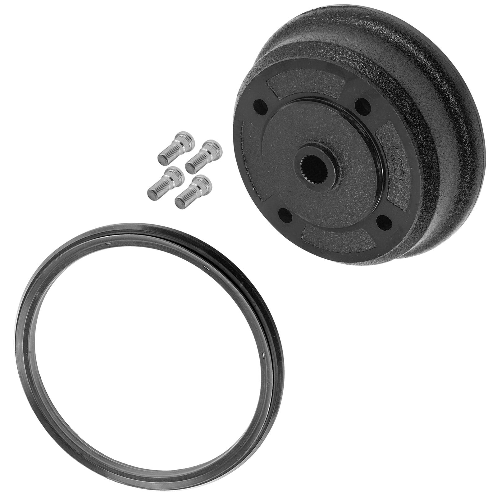 Front Brake Drum Wheel Hub Replacement for Kawasaki Mule 4000 (2009–2021)