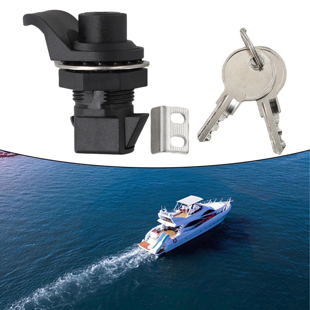 Locking Latch for Marine Radio Boxes and Tool Applications (Universal)