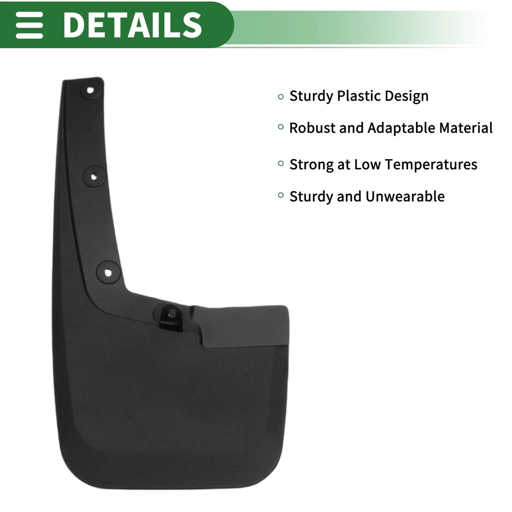 Mud Flaps Splash Guards for Ford Ranger (2024) W/ Mount Accessories