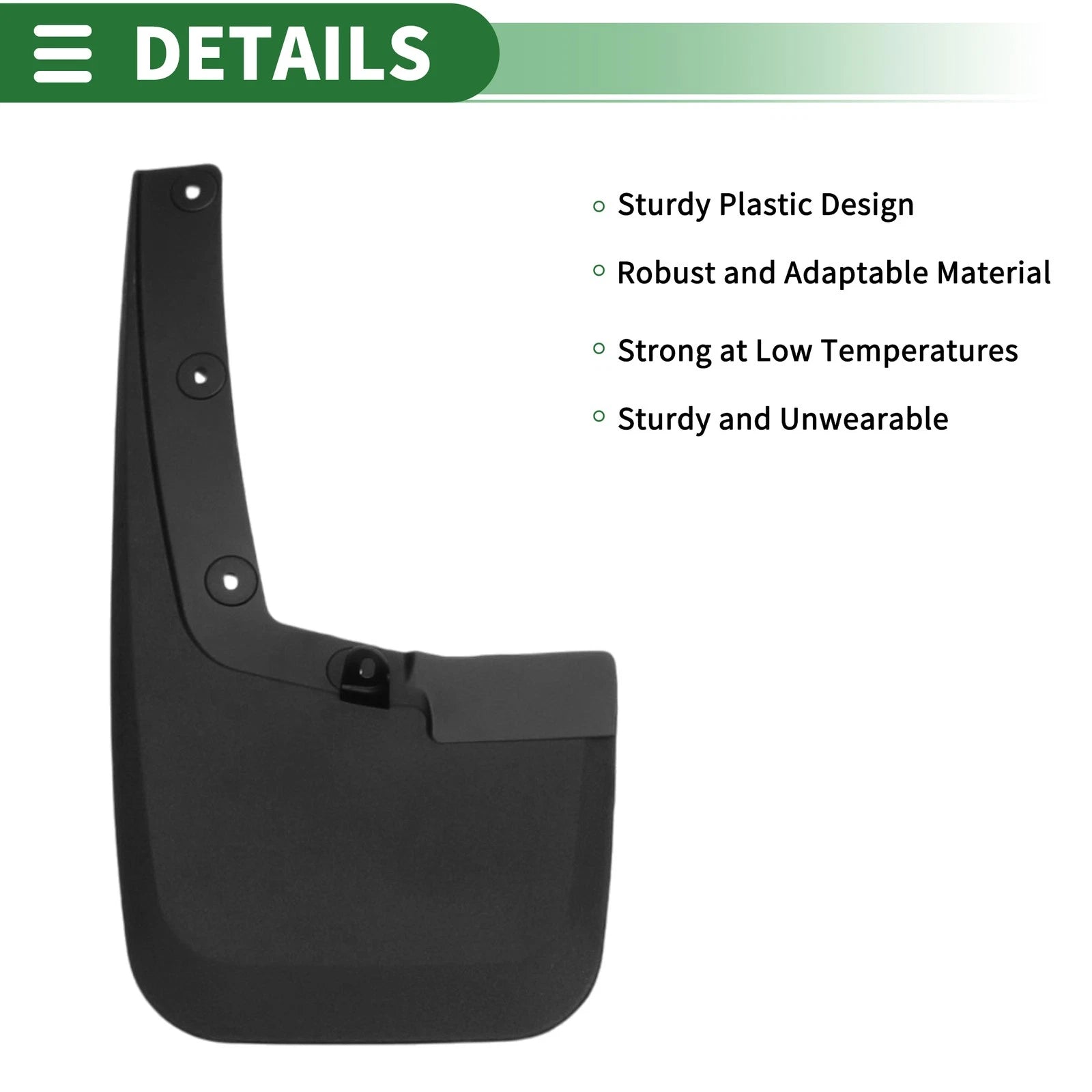Mud Flaps Splash Guards for Ford Ranger (2024) W/ Mount Accessories