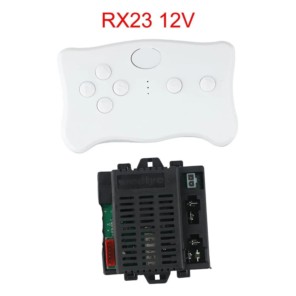 RX23 12V Receiver and Remote Control for Kids' Playtime