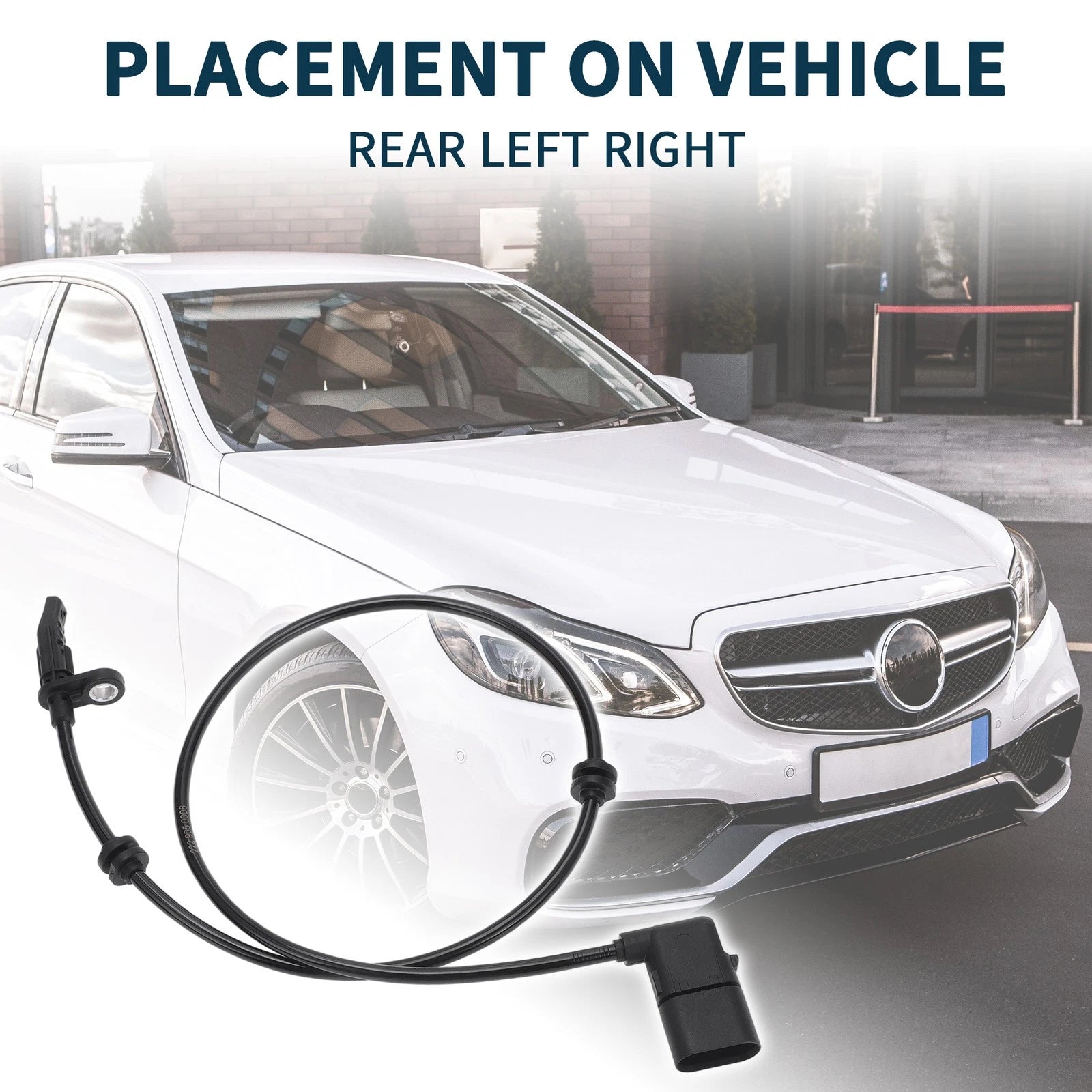 ABS Wheel Speed Sensor Rear Left for Mercedes-Benz S450 (2018–2021)