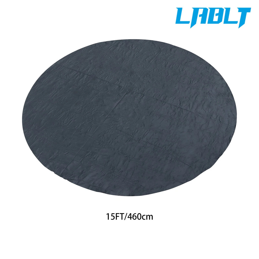 15FT Round Pool Liner Pad for Above Ground Pools - Black