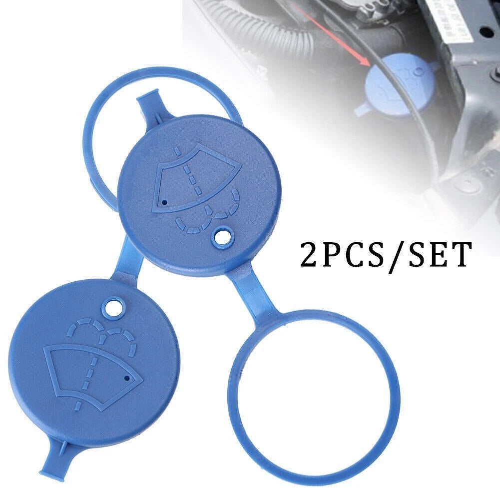 2X Windshield Wiper Washer Fluid Reservoir Cap for Peugeot Citroen
