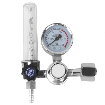 Gas Argon Flow Meter Pressure Regulator Gauge for Weld Mig Tig