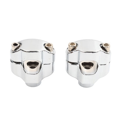 1.65" Handlebar Riser Mount Clamp for Harley Dyna Softail Sportster