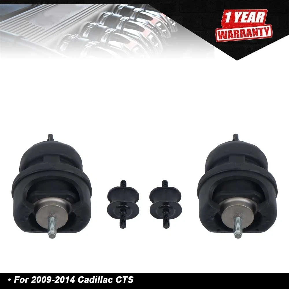 Set of 4 Engine & Trans Mounts for Cadillac CTS (2009–2014) 3.0L 3.6L 6.2L