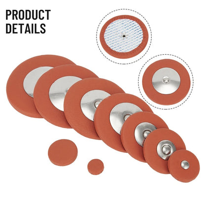 25 Pcs Set of Tenor Saxophone Pads Accessories - Brown & Black