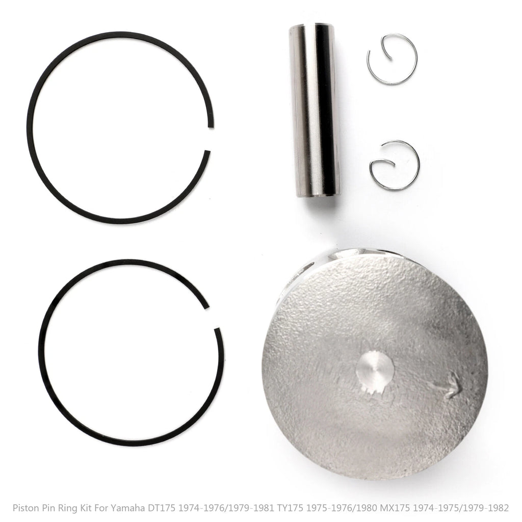 Piston Kit +0.50 for Yamaha 175DT 175MX YT175 (1974–1982) Bore 66.50mm T9