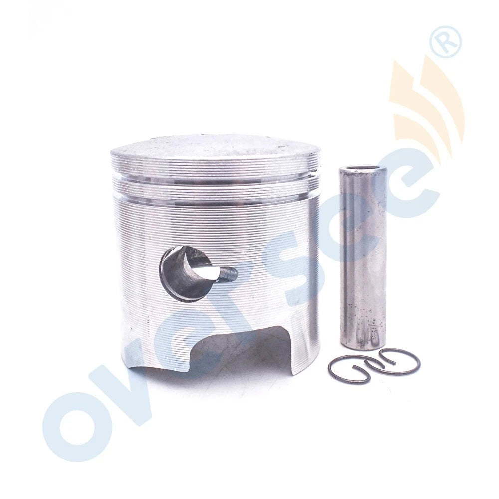 2Pcs Piston Std 12110-93130 for Suzuki Outboard Motor DT9.9 DT15 (N/A)