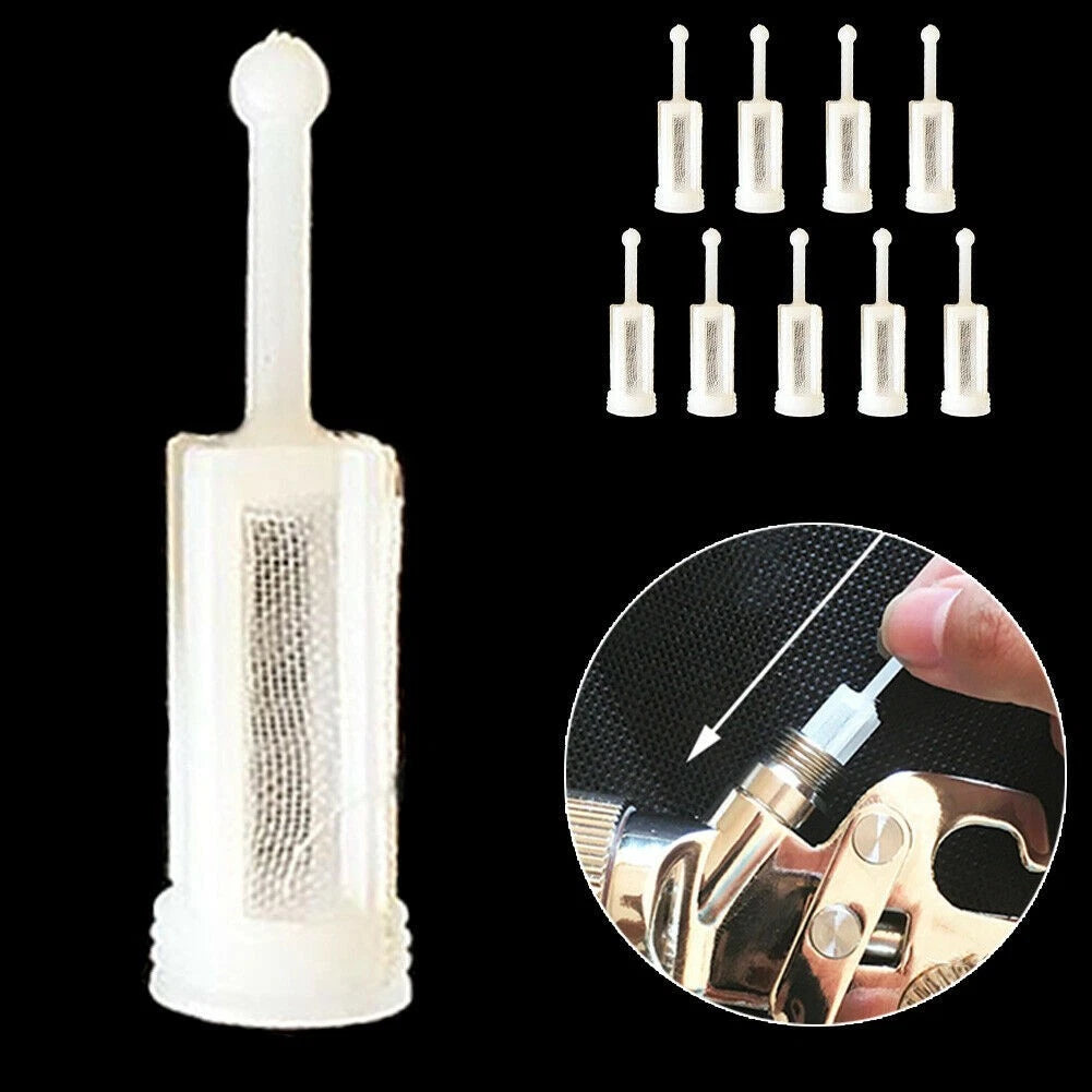 10pcs Paint Spray Device Filters for Gravity Feed Spray Gun (11mm)