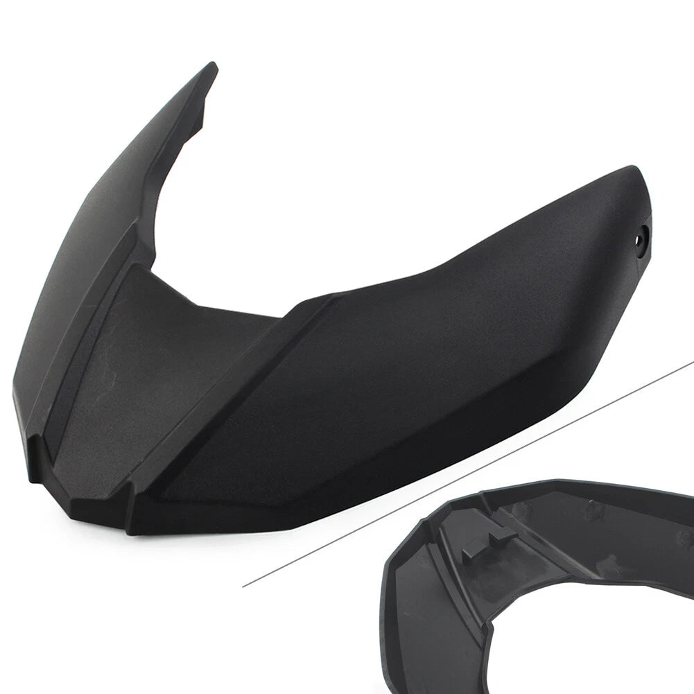 Fairing Beak Extention Headlight Front Fender Fit BMW G310GS 2017-2022 Black