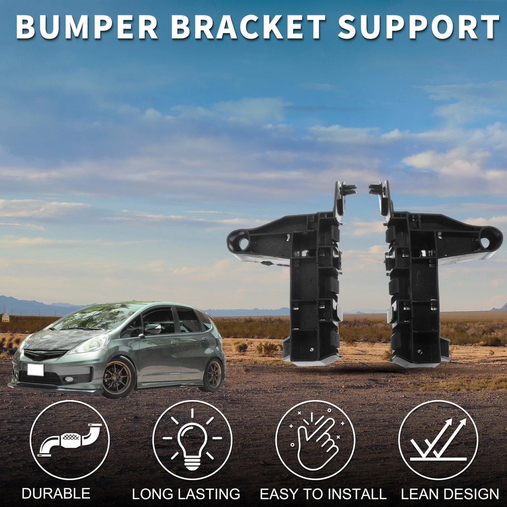 Front Bumper Retainer Bracket Pair for Honda Jazz (2005–2017)