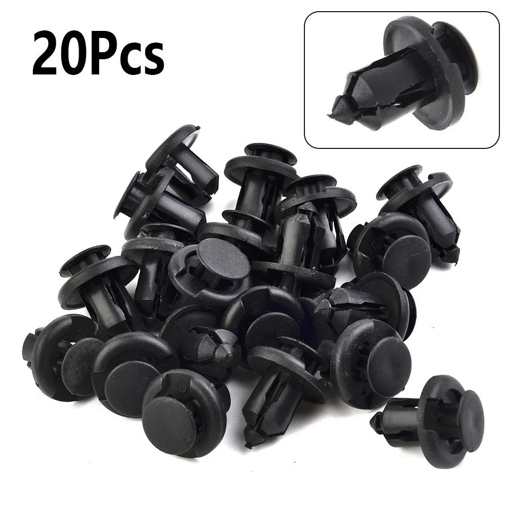 20 Pcs Front Bumper Push Type Retainer Clips for Honda (91505-S9A-003)