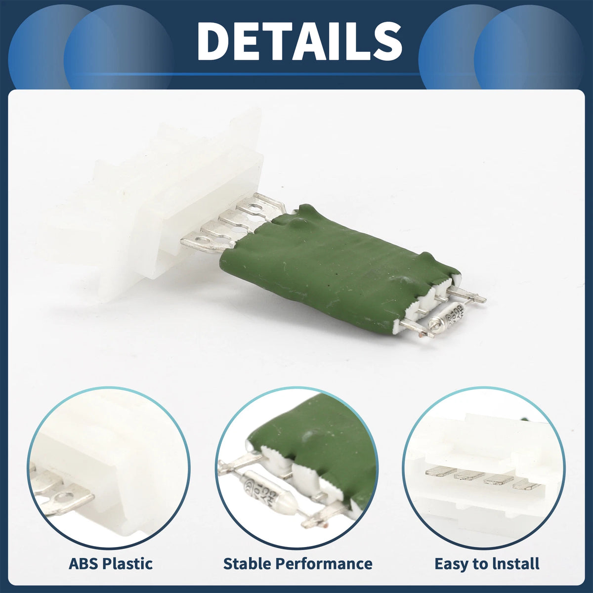 HVAC Blower Motor Resistor No. 6441V8 for Peugeot 207 Van (2006–2015)