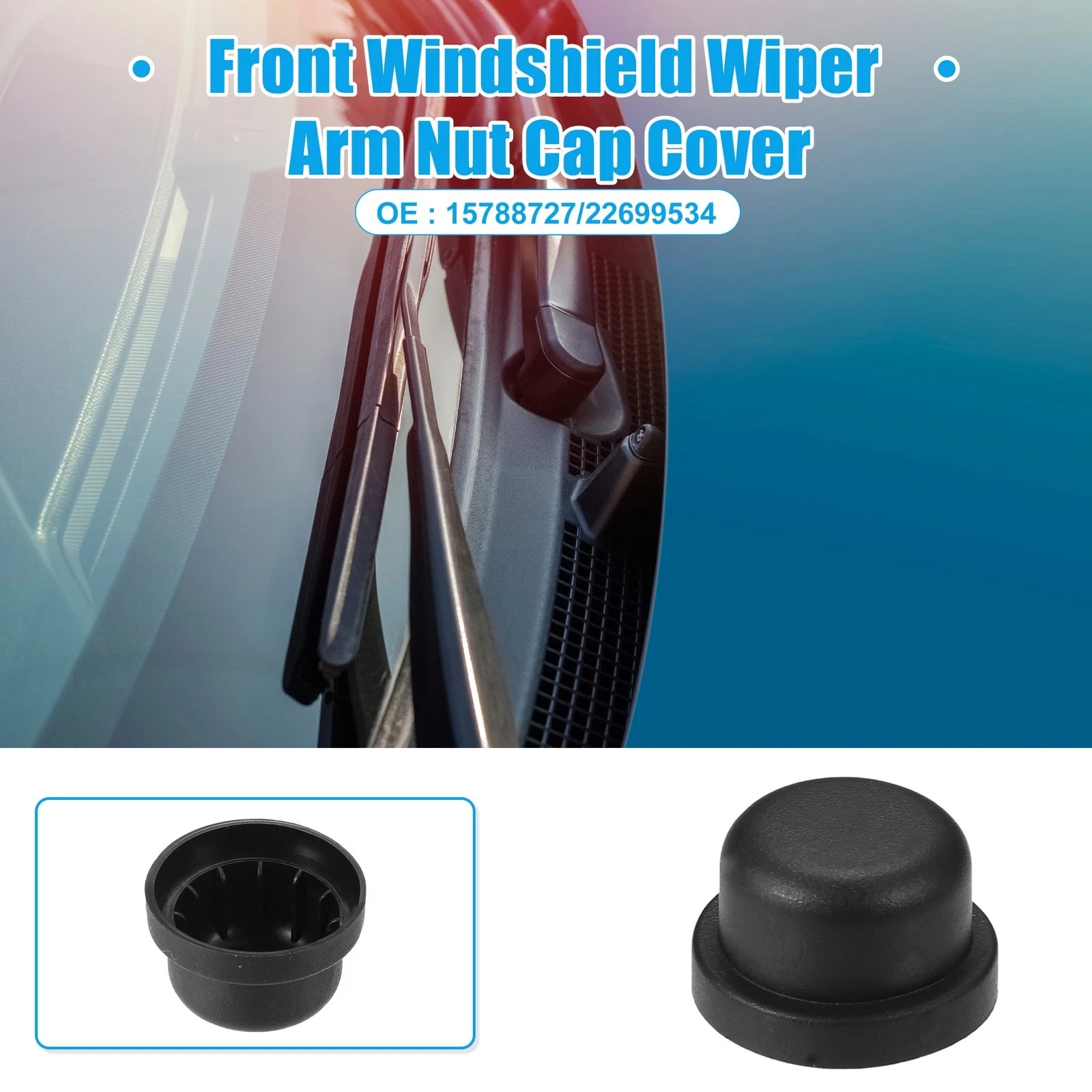 Wiper Arm Nut Cover Cap for Cadillac Escalade (2007–2014)