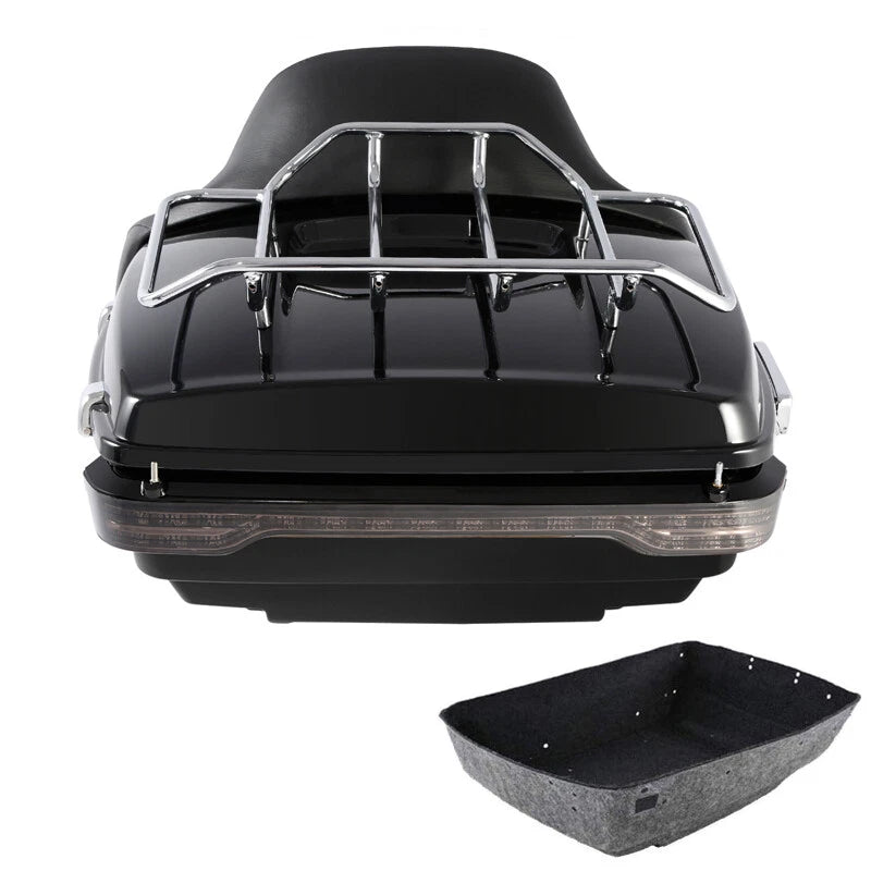 LED Backrest Rack for Harley Touring Road Glide (2014–2026)
