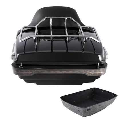 LED Backrest Rack for Harley Touring Road Glide (2014–2026)