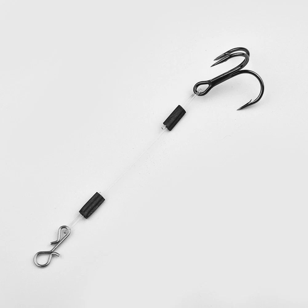 Fishing Hook Set of 3 for Pike Perch (Stainless Steel)
