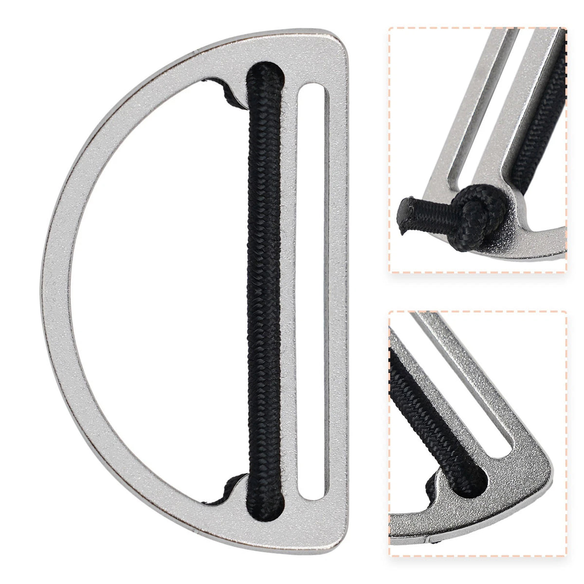 Slider Weight Belts for Industrial Applications D-Ring System